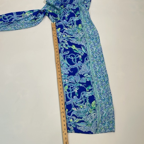 NWT Lilly Pulitzer Pim Jumpsuit Sea Sirens Size XS EUC - Picture 11 of 14